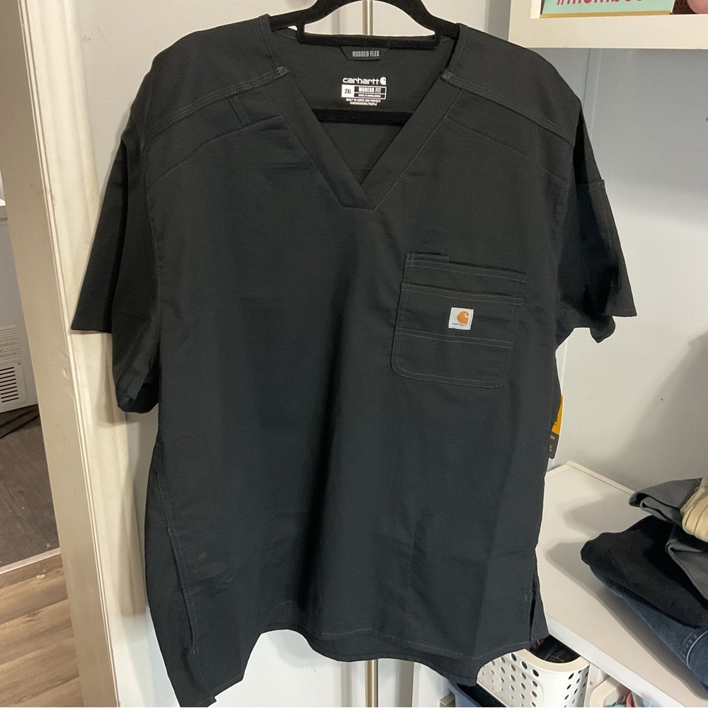 Carhartt Black Ripstop Chest Pocket Size 2XL NWT